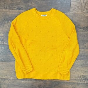 Cozy Bauble Yellow Sweater